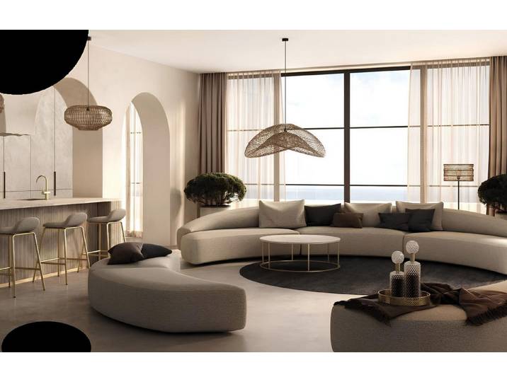 JVmoebel Ecksofa Beige Wohnlandschaft mit Polyätherschaum-Polsterung, Made in Europa