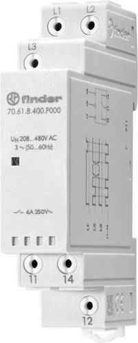Finder Netzüberwachung 400V 3-Phasenüberwa. 1W Push-In-Klemmen