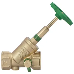 KFR-Schrägsitzv.DN40/1 1/2" steigender Spindel IG x IG/mit Entleerung