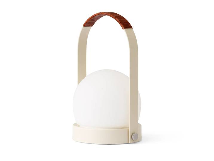 Audo Copenhagen Lampe de table portable Carrie Ivory