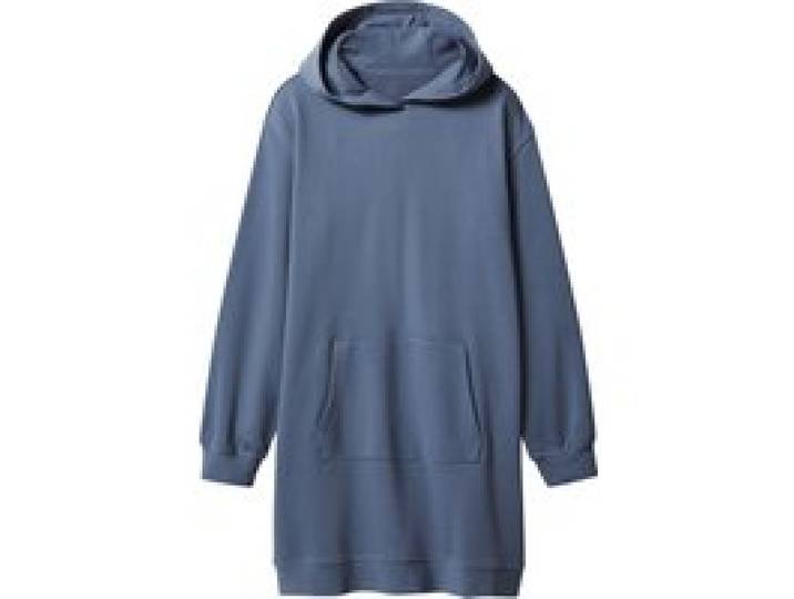 ESMARA® Robe sweat femme (Bleu, XL(46/48))