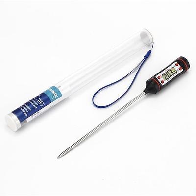 1 stücke fleisch thermometer digital bbq thermometer elektronische kochen lebensmittel thermometer sonde wasser milch küche ofen thermometer werkzeuge