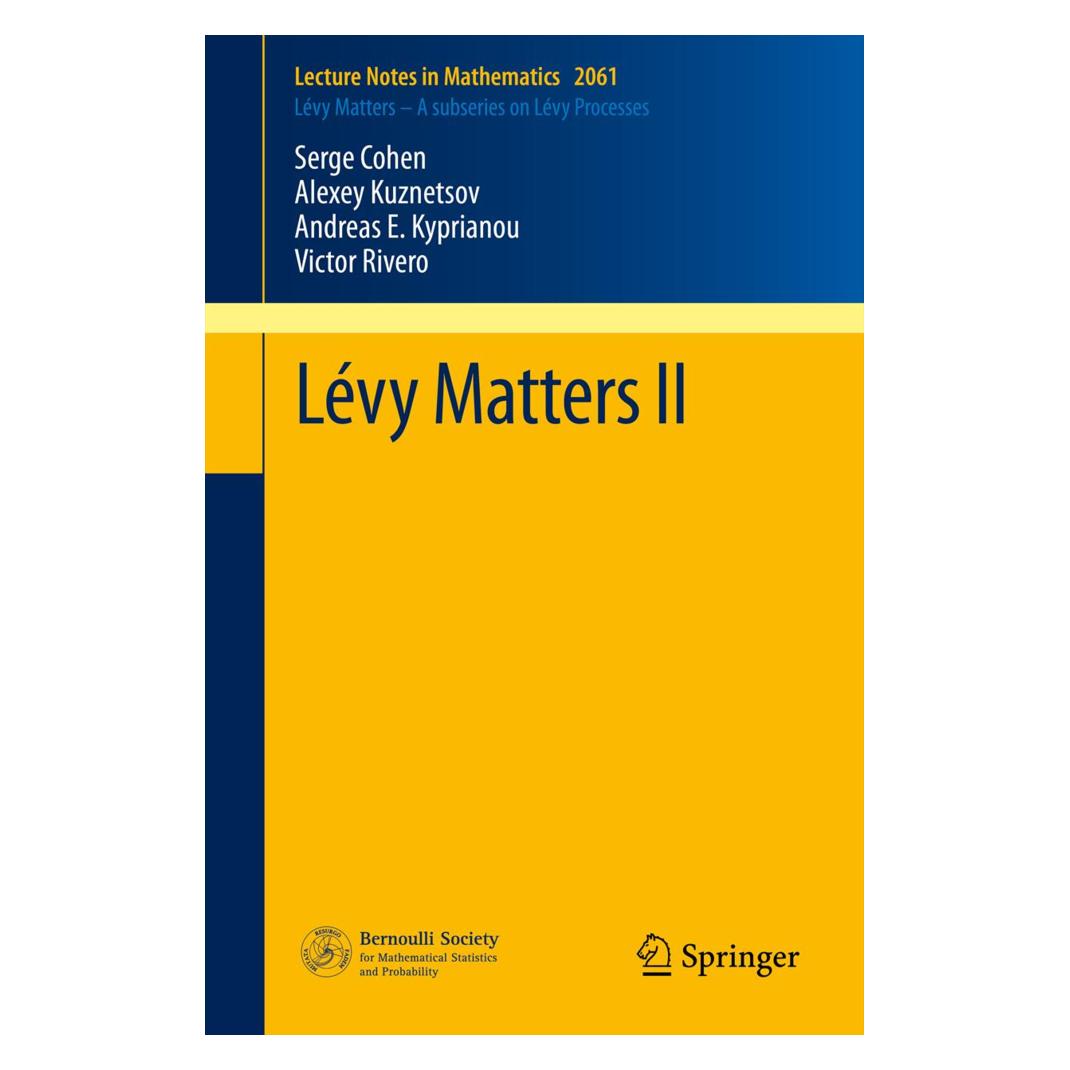 Springer Lévy Matters (Englisch, Softcover, Alexey Kuznetsov, Andreas E. Kyprianou, Serge Cohen, Victor Rivero) (55488501)