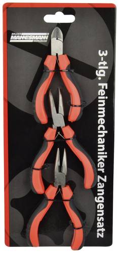 Brüder Mannesmann M10850 Werkstatt Zangen-Set 3teilig