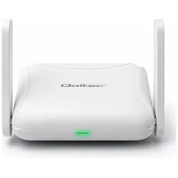 Qoltec Home & Travel, Router, Weiss