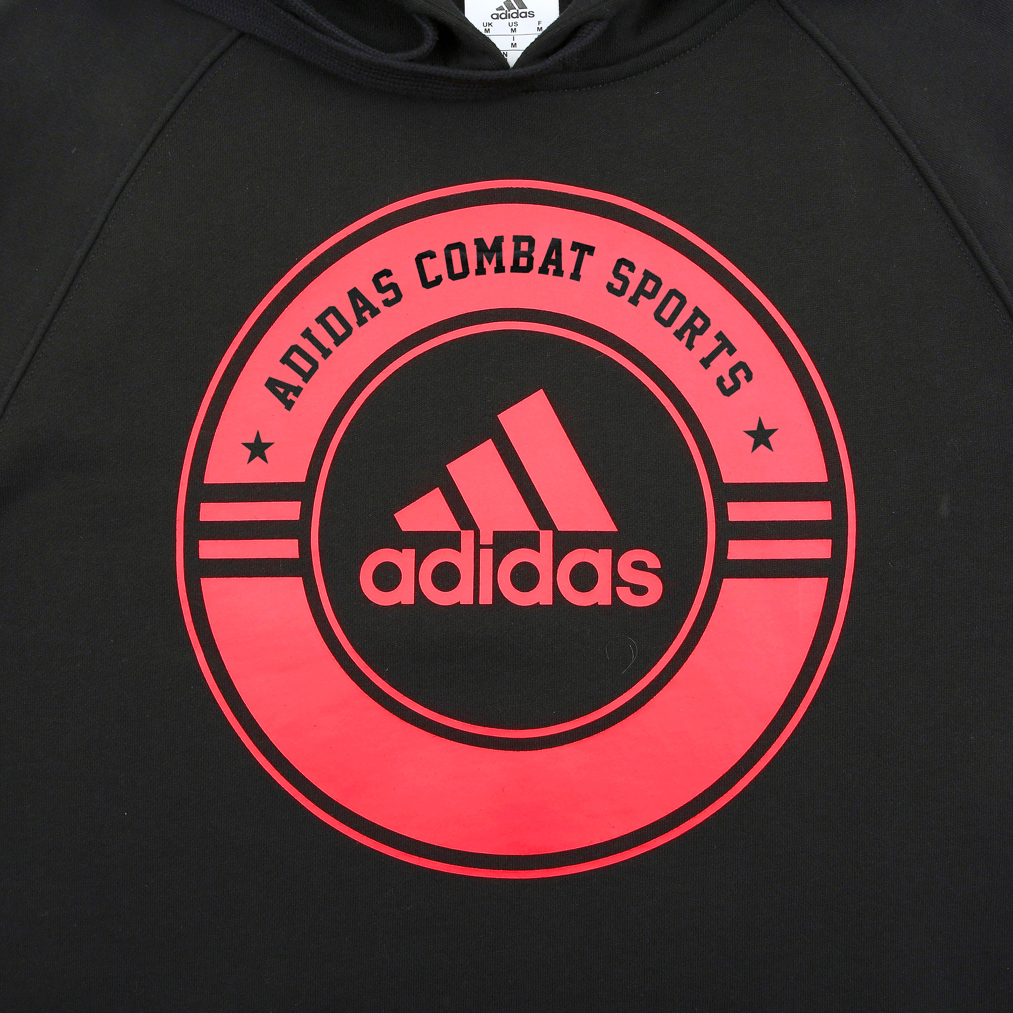 Hoodie ADIDAS PERFORMANCE "Hoody Combat Sports" Gr. L, rot (rot, schwarz), Sweatshirts, Damen, L, Obermaterial: 100% Baumwolle, Hoodie