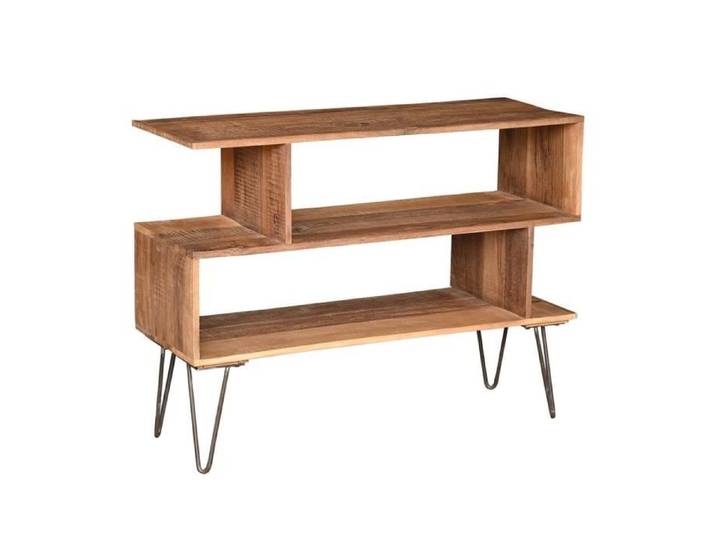 Meuble TV - SIGNES GRIMALT - Bois et métal - Style industriel - Rectangulaire - Pour salon et chambre
