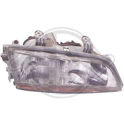 Diederichs Scheinwerfer H1/H1 ohne Stellmotor elektr. LWR [Hersteller-Nr. 6051080] für Nissan