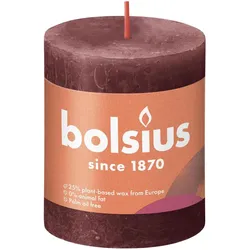 4x Bolsius, Kerzen, Stumpenkerze 'Rustiko Shine' (1x)