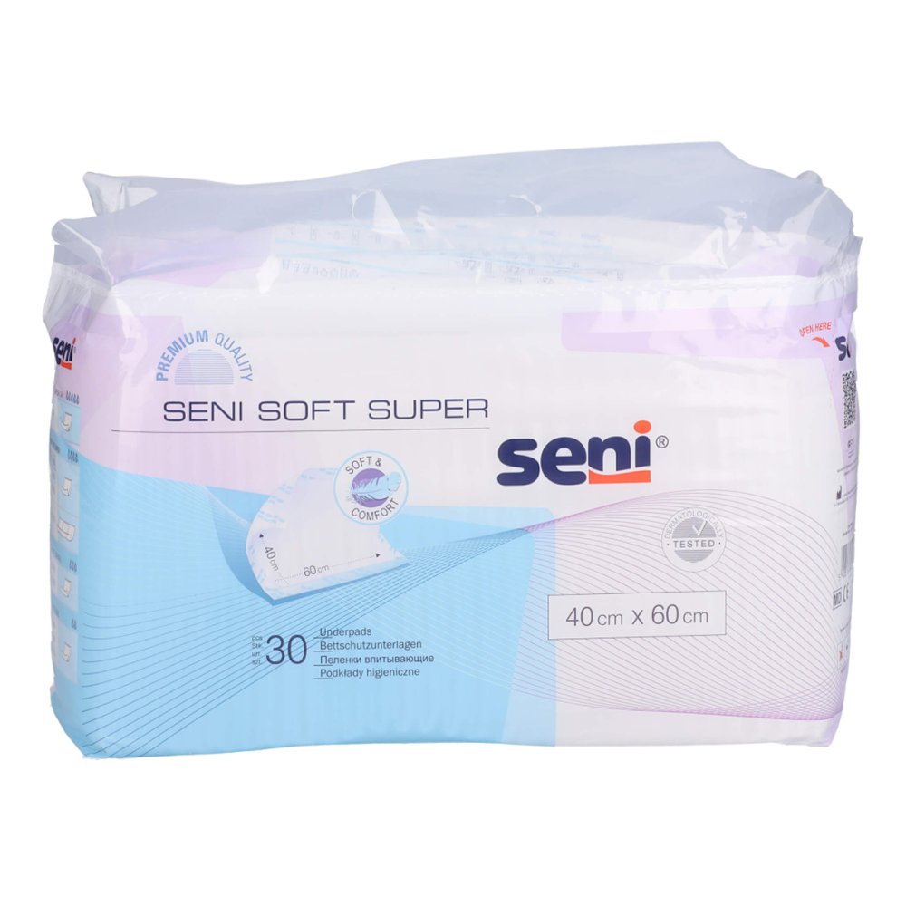 TZMO Deutschland GmbH Seni Soft Super Bettschutzunterlagen 40x60 cm 13598513