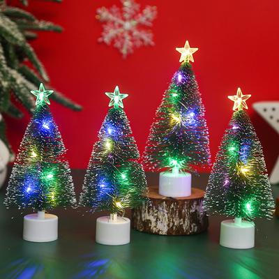Discount Dollar Deals Christmas LED Colorful Glow Tree, Holiday Decorative Gift, Festive Window Decoration Christmas LED Colorful Glow Tree, Holiday Decorative Gift, Festive Window Decoration