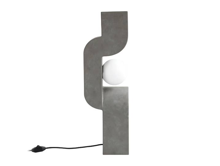 101 Copenhagen Lampe grise Sitting Man 16x42,5 cm