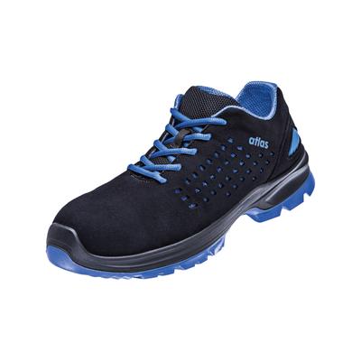 Sicherheitsschuh ATLAS SCHUHE "SL 40" Gr. 45, schwarz (schwarz, blau), 45, Obermaterial: 100% sonstige Fasern AF., Schuhe
