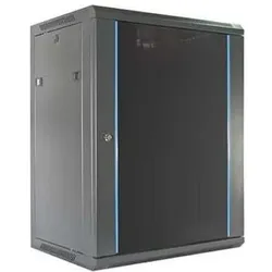 2Lan Armario Mural (15 HE, 19 Zoll Rack), Serverschrank, Mehrfarbig, Schwarz
