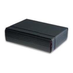 Penmate Faltmappe A4/10 cm mit Gummiband, Öko-Schwarz (A4) (69965675)