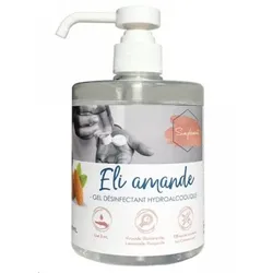 ELI hydroalkoholisches Gel - Parfum Mandel - 500ml Pumpflasche Mandel - HYDRACHIM