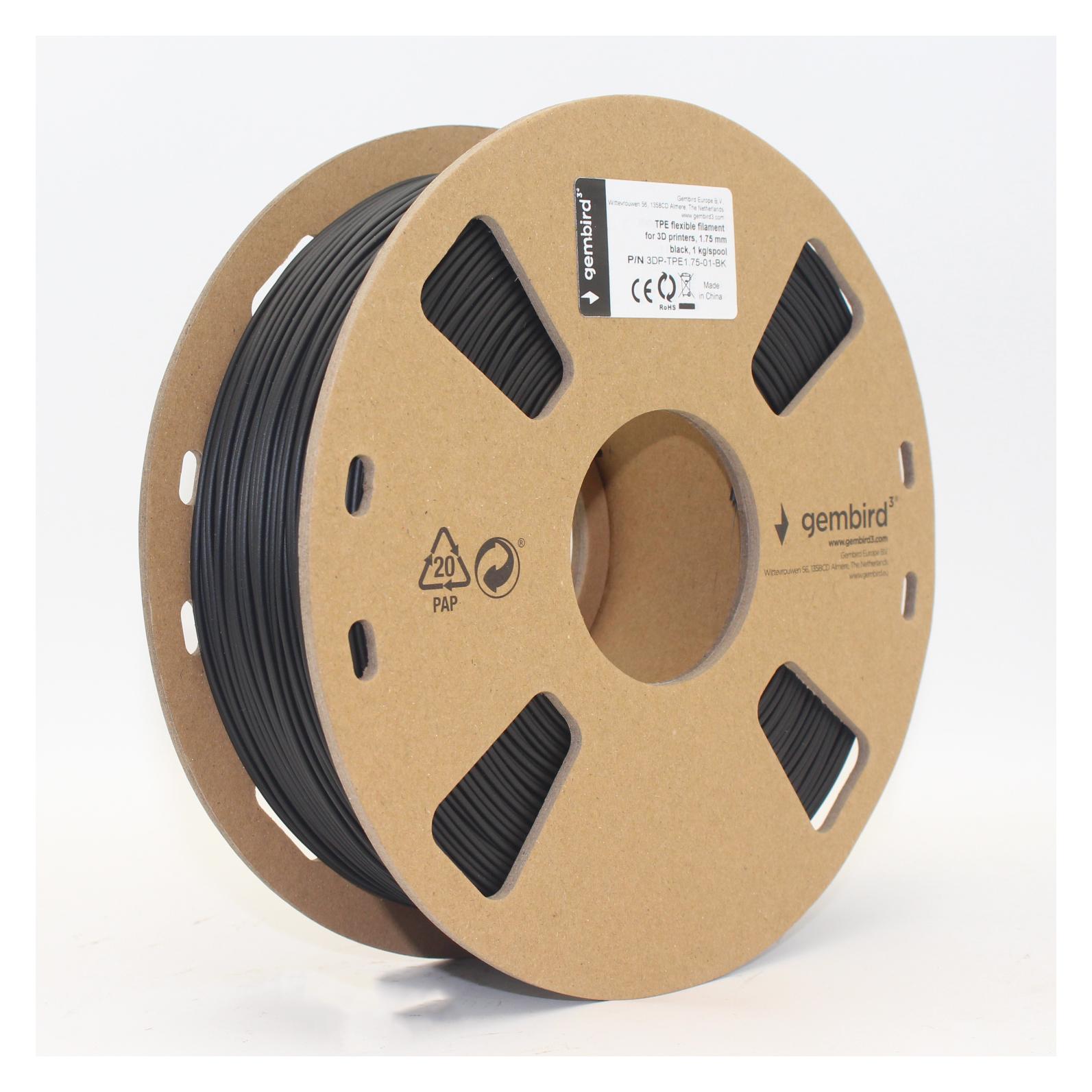 Gembird 3DP-TPE1.75-01-BK - 1 Stück(e) - 1 kg (TPE, 1000 g, 1.75 mm) (3DP-TPE1.75-01-BK)