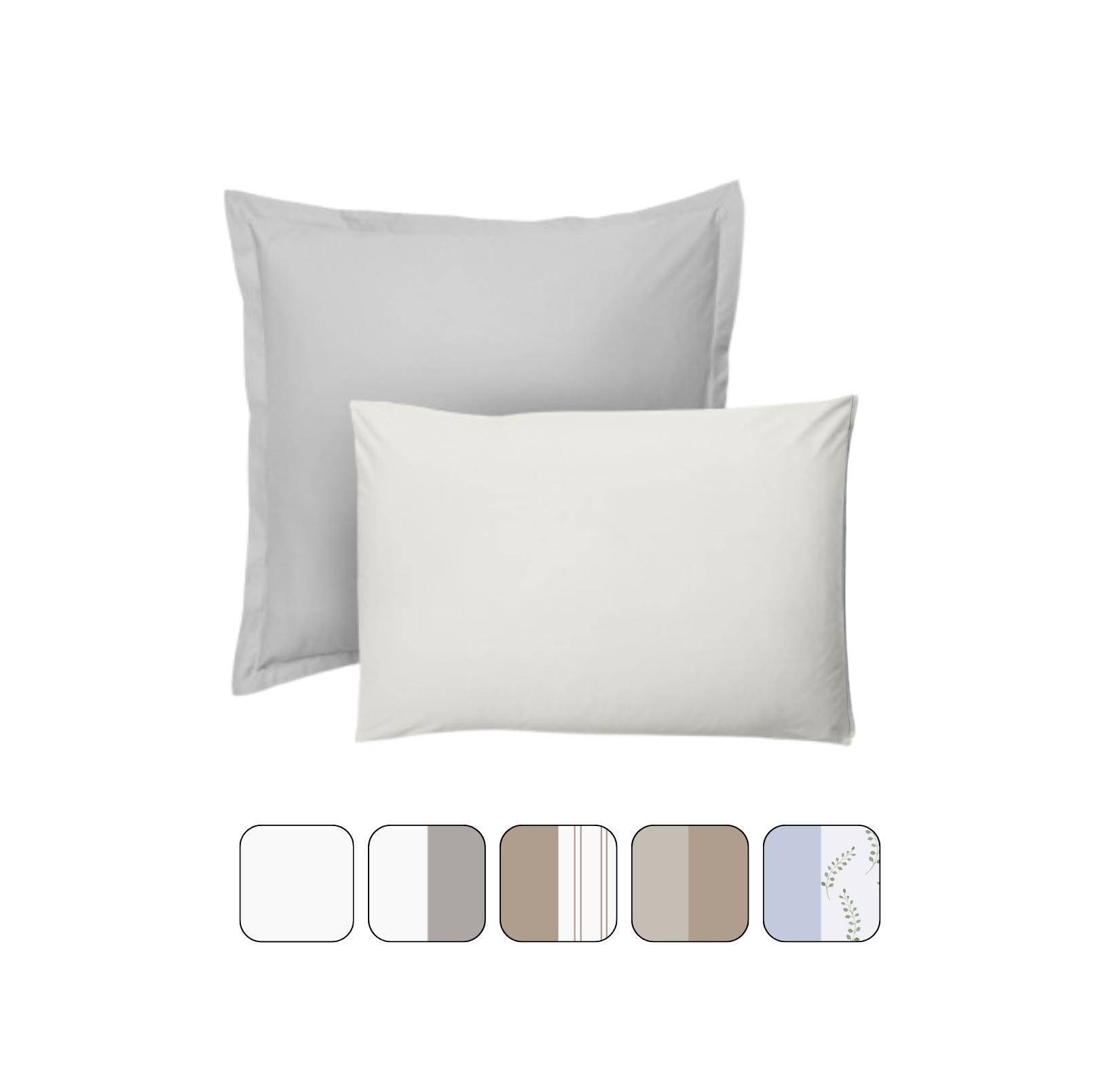 Emma Comfort Perkal Polsterbezug 80x80cm Creme Beige