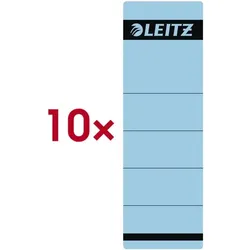 Leitz Selbstklebende Ordnerrücken-Etiketten »1642« blau, 8 cm