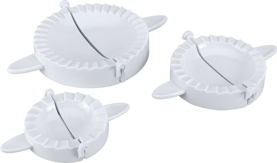 Metaltex Set van 3 vormen voor ravioli en maultaschen, wit