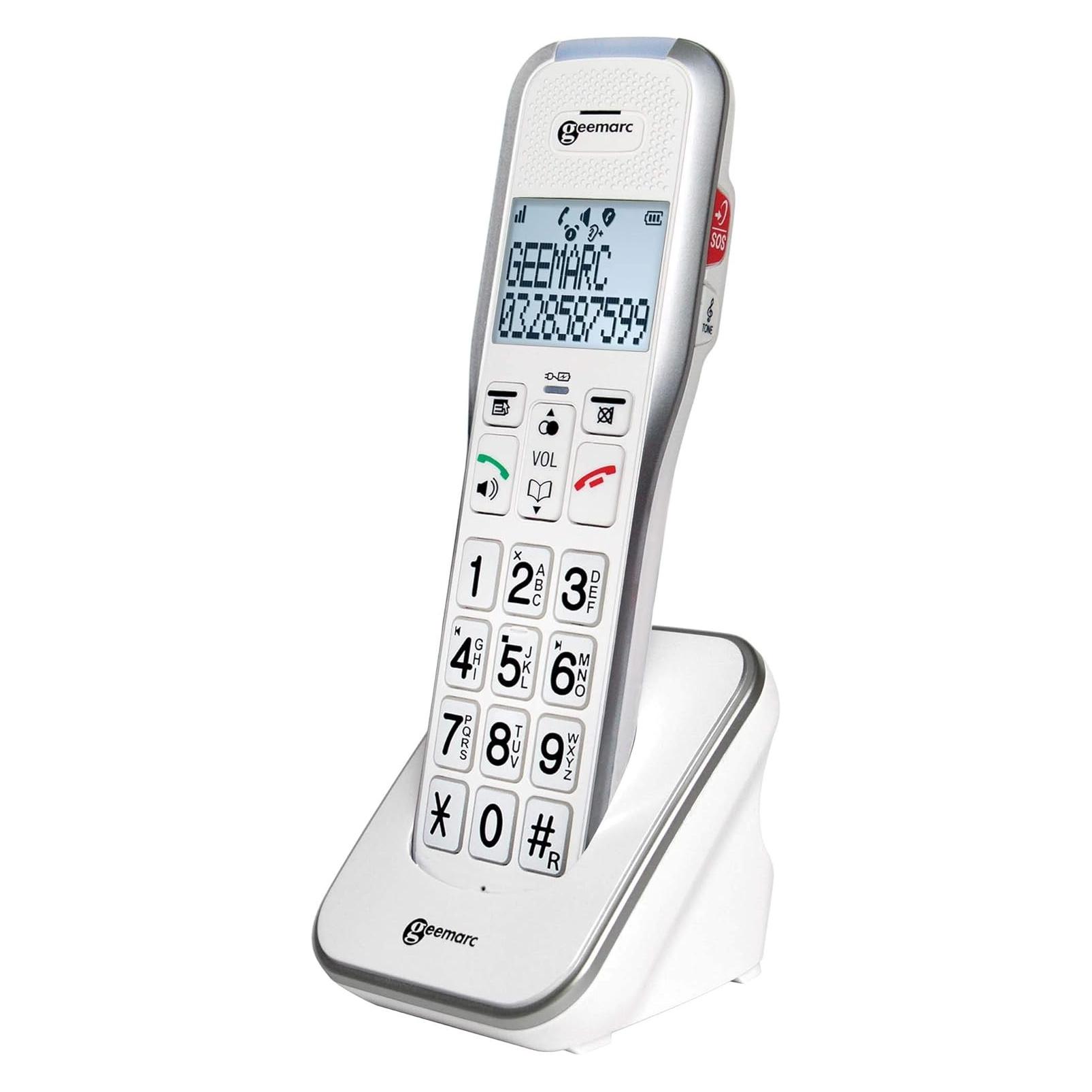 Geemarc AMPLIDECT 595 U.L.E AD Zusatzmobilteil (DECT595ULEHS_WH_VDE)