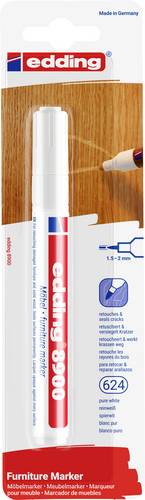 Edding 8900 4-8900-1-4624 Möbelmarker Reinweiß 1.5 mm, 2mm