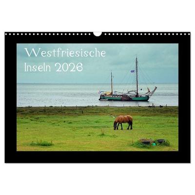 Westfriesische Inseln 2026 (Wandkalender 2026 DIN A3 quer), CALVENDO Monatskalender