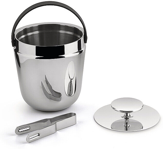 Alessi Eiseimer 16cm Design Giulio Iacchetti Edelstahl silber EG