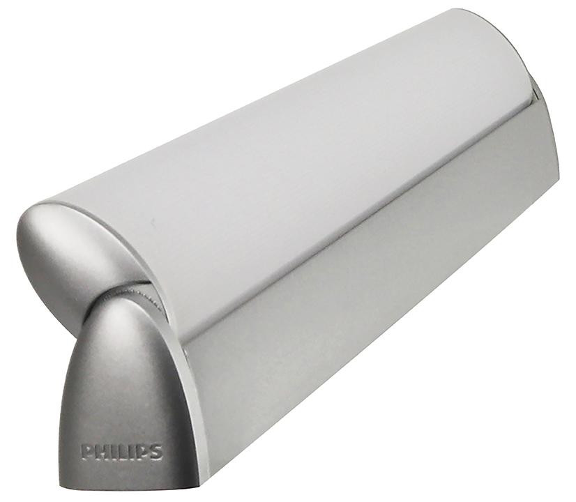 Philips Linea LED Wandlamp, Rechthoekig, Grijs en Wit