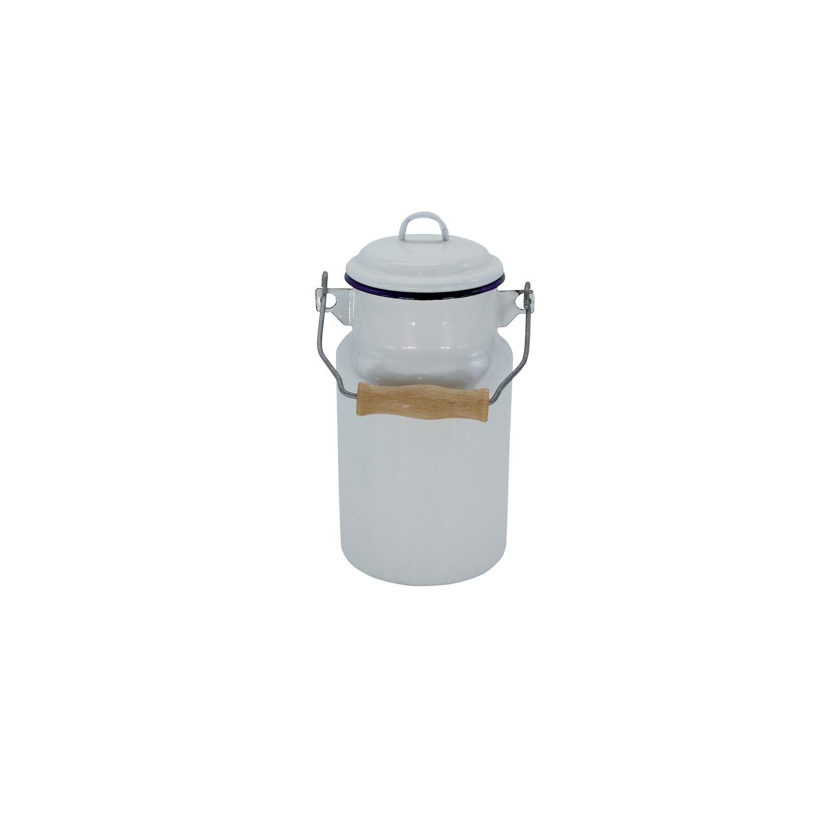 Milchkanne Serie HUSUM emailiert, 1 Liter