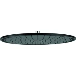 KLUDI A-QA Kopfbrause, Metall-Kopfbrause, Ø 400mm, 6434087-00, Farbe: Mattschwarz / Chrom