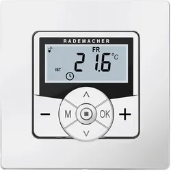 Rademacher DuoFern Raumthermostat 2 9485-1 (2. Generation), Thermostat, Weiss
