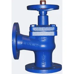 KSB Flanschen-Absperrventil BOA-H Eckform, Drosselkegel, PN16 DN150