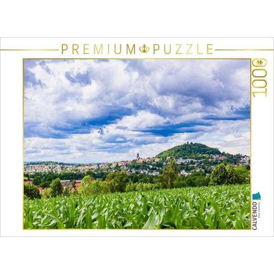 CALVENDO Puzzle Blick auf Homberg | 1000 Teile Lege-Größe 64x48cm Foto-Puzzle für glückliche Stunden