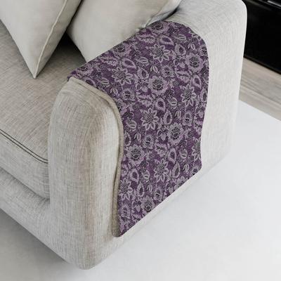 Addison Rugs Premium Machine Washable Floral Sherpa Throw Blanket