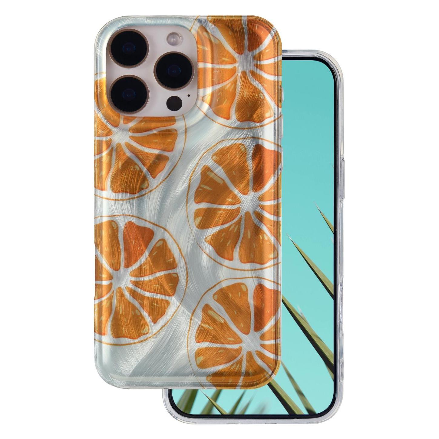 OEM Ultra Trendy Summer case for Motorola Edge 70 Fusion orange (Motorola Edge 70 Fusion) (GSM277385)
