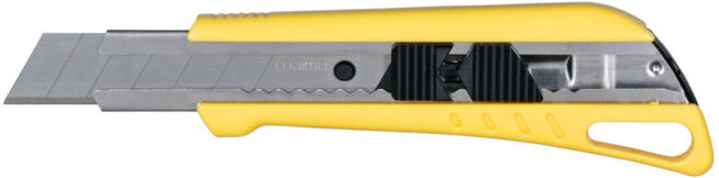 Tajima Cutter universel avec curseur blocable avec 3 lames, 18 mm (LC529P/YOHOF)