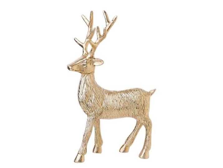 BUTLERS Deko Hirsch 25x7x15 cm Aluminium - Stallone -