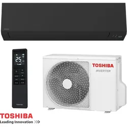 Toshiba Shorai Edge RAS-B16G3KVSGB-E + RAS-16J2AVSG-E1 (Schwarz) Inverter-Klimaanlage