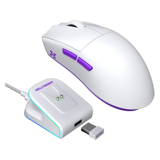 Hator Hellyberry (Powered by ) HM47-W - Kabellose Gaming-Maus mit 12.000 dpi (Kabellos) (70405758)