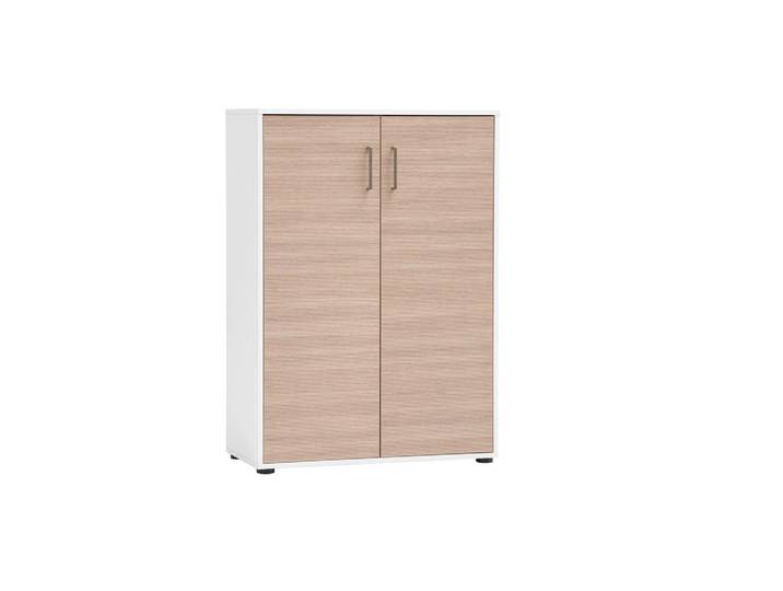 AKTENSCHRANK Metz Weiß/Beige B: 80,1cm