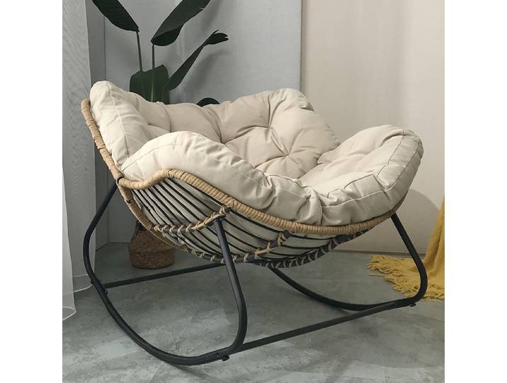 Chaise à bascule décontractée paresseux inclinable chaise de détente chaises de salon canapé simple meubles de maison canapé meubles de salon
