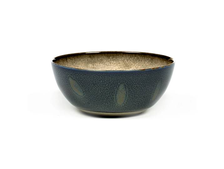 Serax Bol Terres de Rêves M Misty grey-dark blue