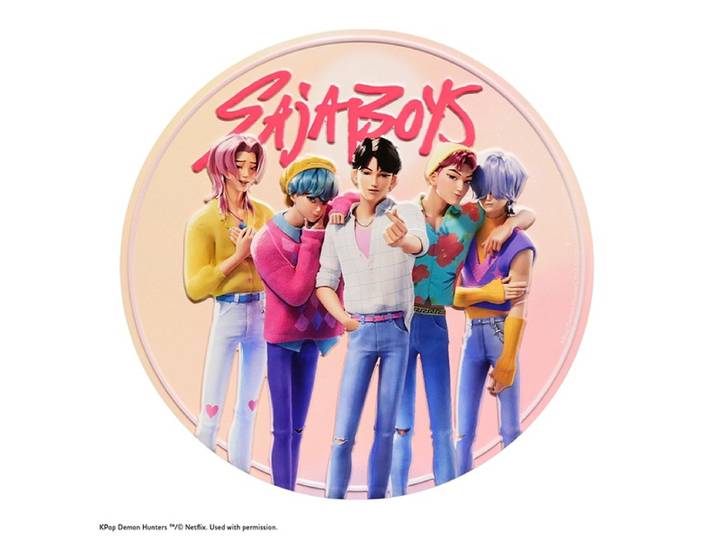Poster en aluminium embossé - Saja Boys - KPop Demon Hunters