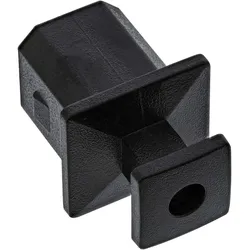 INLINE Staubschutz, für USB-B Buchse, schwarz 50er Pack