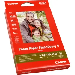 Canon Photo Paper Plus Glossy II  PP-201  2311B003  10x15cm  50 Blatt  265g