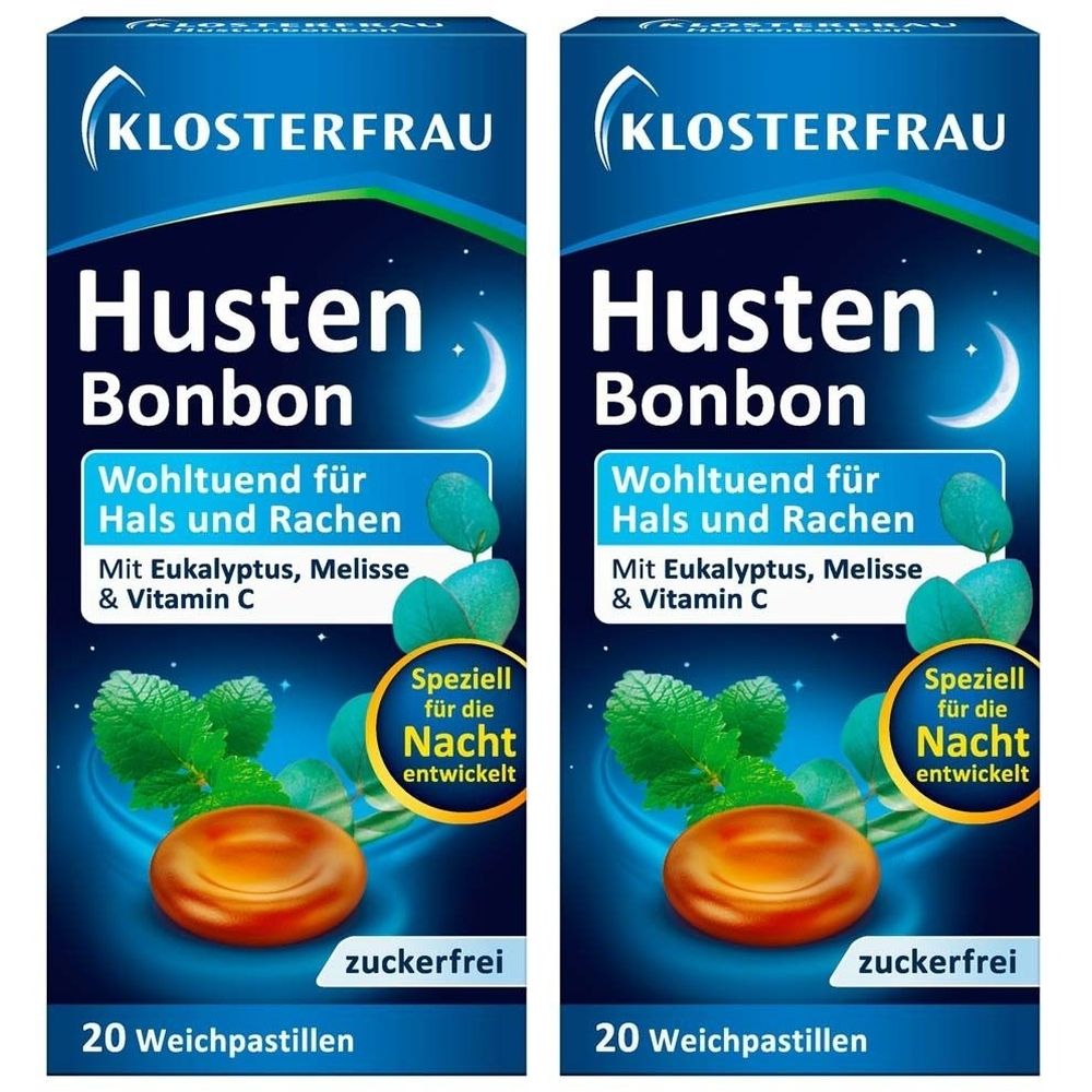 Klosterfrau Hustenbonbon 2x 2x20 St Pastillen