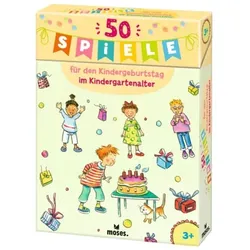 Moses 50 Spiele für den Kindergeburtstag im Kindergartenalter
