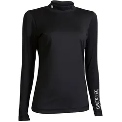 BackTee Damen First Skin Turtle Neck schwarz