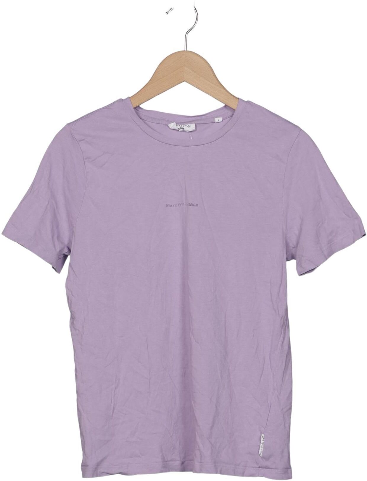 Marc O' Polo T-Shirt, Lila, Gr. S, Baumwolle - Second Hand